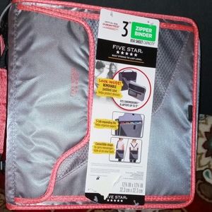 5 Star 3 ring binder with shoulder strap